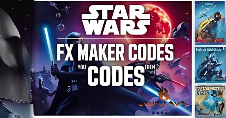 star wars movie fx maker codes